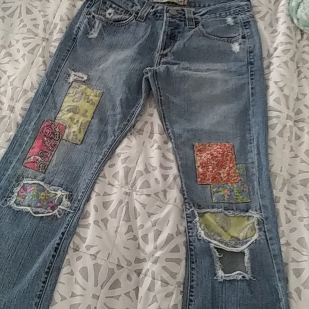 Levis patch jeans Vintage